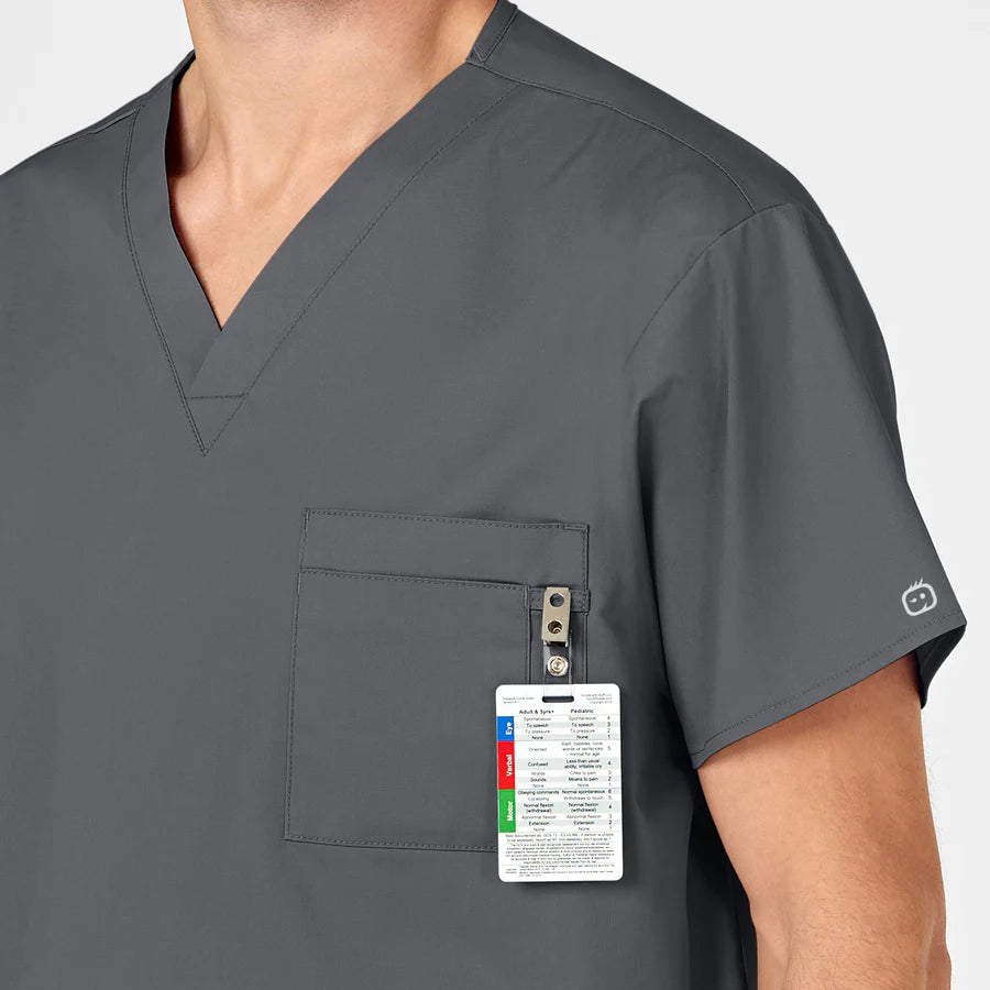 Landau All Day Unisex V-Neck Scrub Top - 4139 - Landau