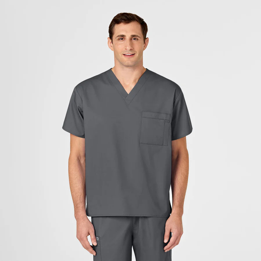 Landau All Day Unisex V-Neck Scrub Top - 4139 - Landau