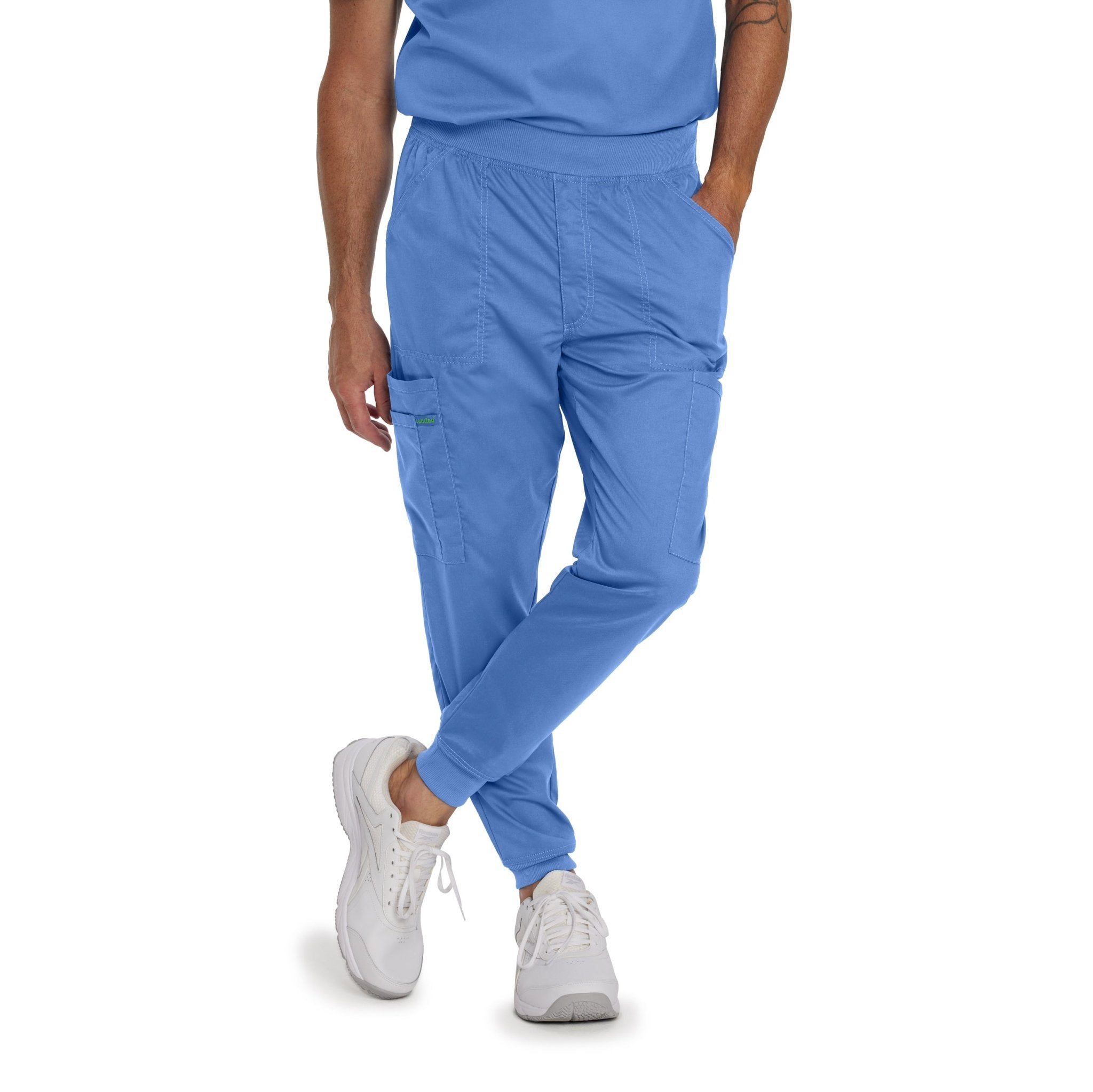 landau-proflex-scrubs-male2100prv-CIELBLUE
