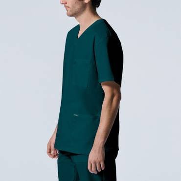 landau-proflex-men-vneck-top-لاندو-بروفلس-قميص-رجالي-CIELBLUE