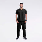 white-cross-v-tess-men-top-وايت-كروس-فيتيس-قميص-رجالي-GRAY