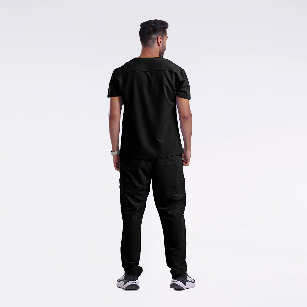 white-cross-v-tess-men-top-وايت-كروس-فيتيس-قميص-رجالي-GRAY