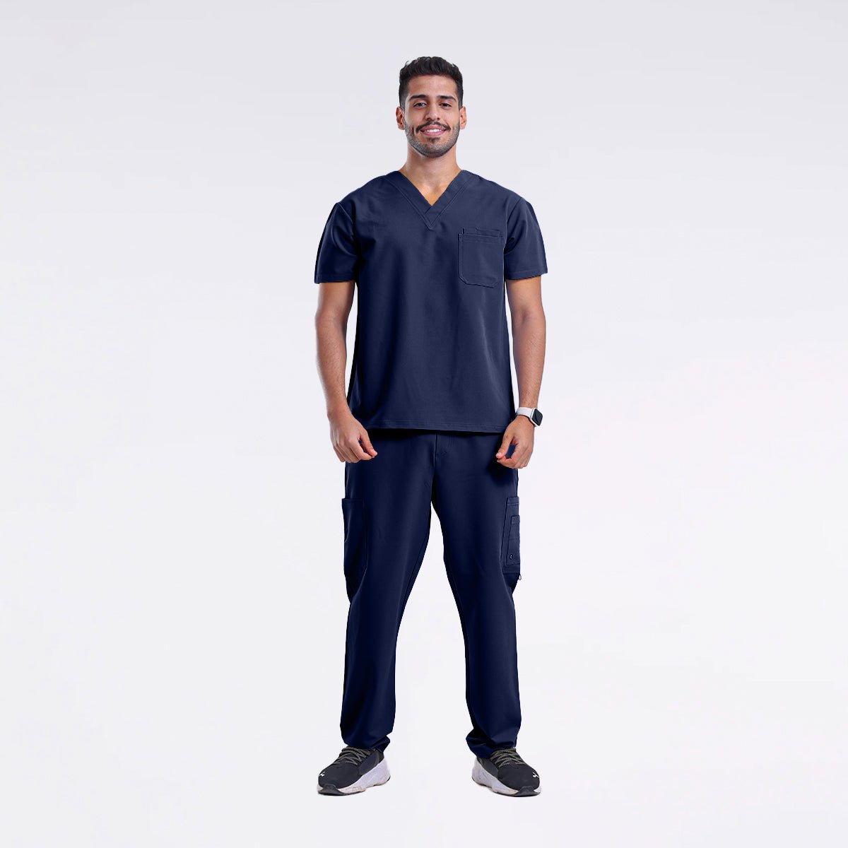 white-cross-v-tess-men-top-وايت-كروس-فيتيس-قميص-رجالي-NAVY