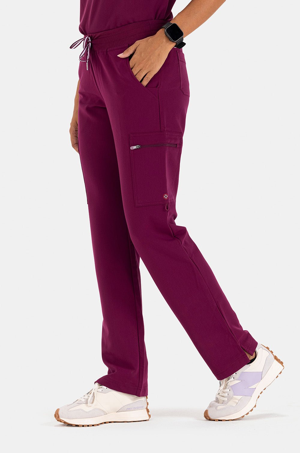 white-cross-v-tess-women-pants-وايت-كروس-فيتيس-بنطلون-نسائي-WINE