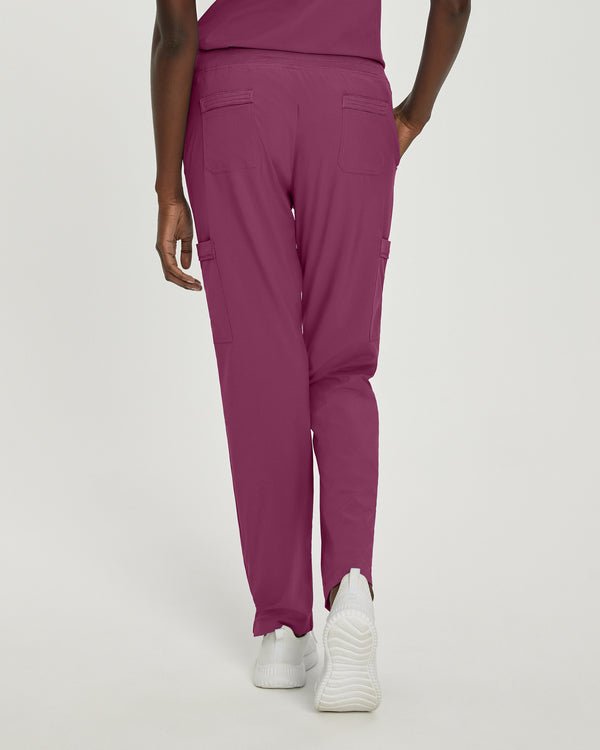 white-cross-fit-scrubs-female-WINE