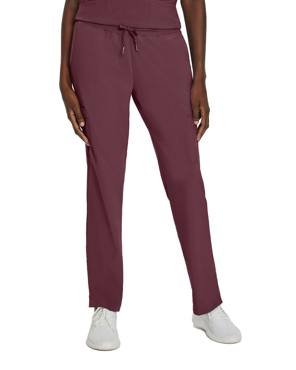 white-cross-fit-scrubs-female-WINE