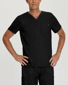 landau-proflex-men-top-لاندو-برو-فلكس-قميص-رجالي-BLACK