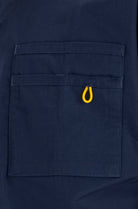 scrub top unisex men women navy