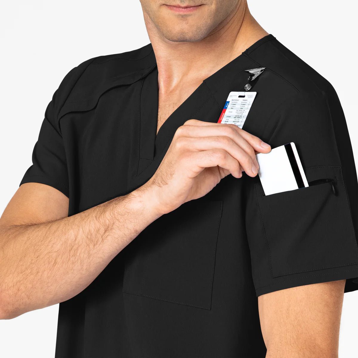 wonder-renew-men-top-وندر-وينك-رينيو-قميص-رجالي-BLACK