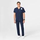 wonder-renew-men-top-وندر-وينك-رينيو-قميص-رجالي-NAVY