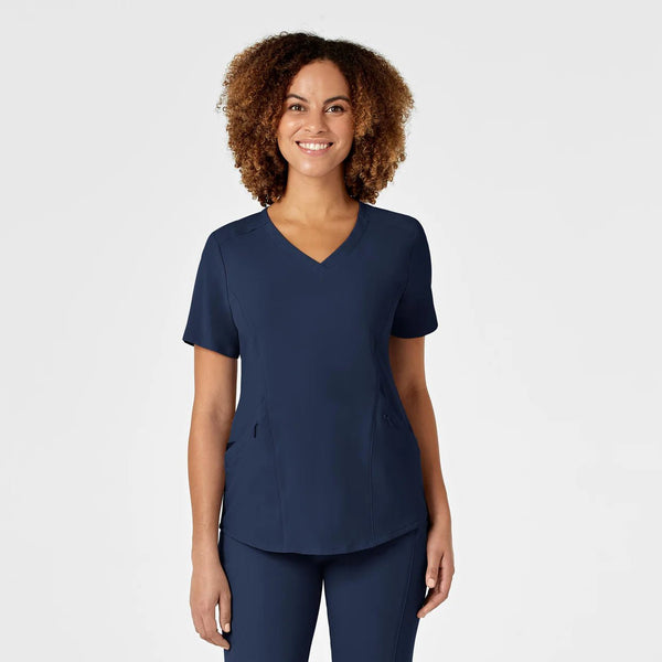Renew Female V-Neck Scrub Top