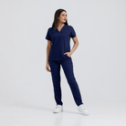 wonder-thrive-women-top-وندر-وينك-ثرايف-قميص-نسائي-NAVY