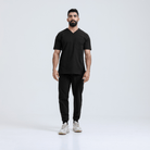 medelita-apex-scrubs-malemd012-BLACK
