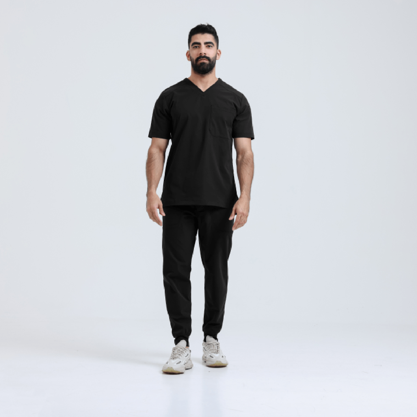 medelita-apex-scrubs-malemd012-BLACK