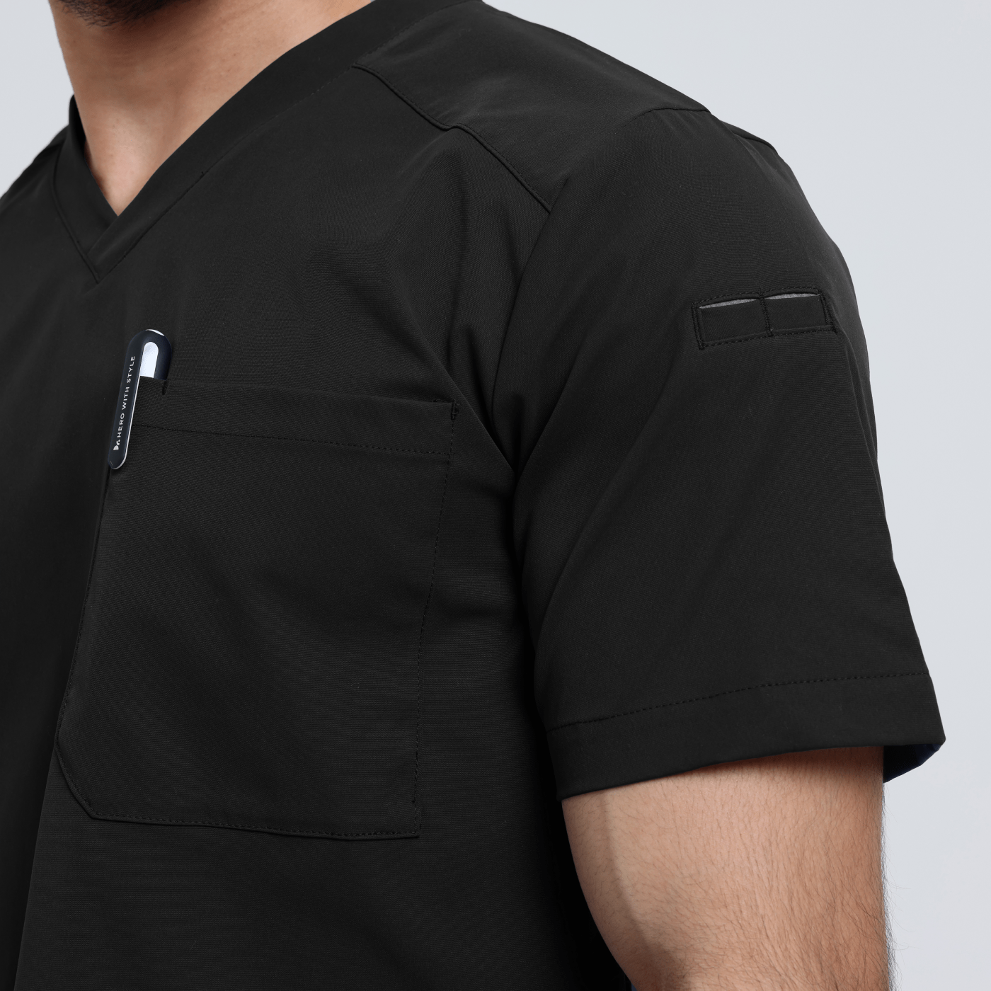 medelita-apex-scrubs-malemd012-BLACK