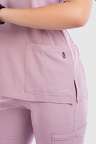 white-cross-fit-scrubs-female1-CIELBLUE