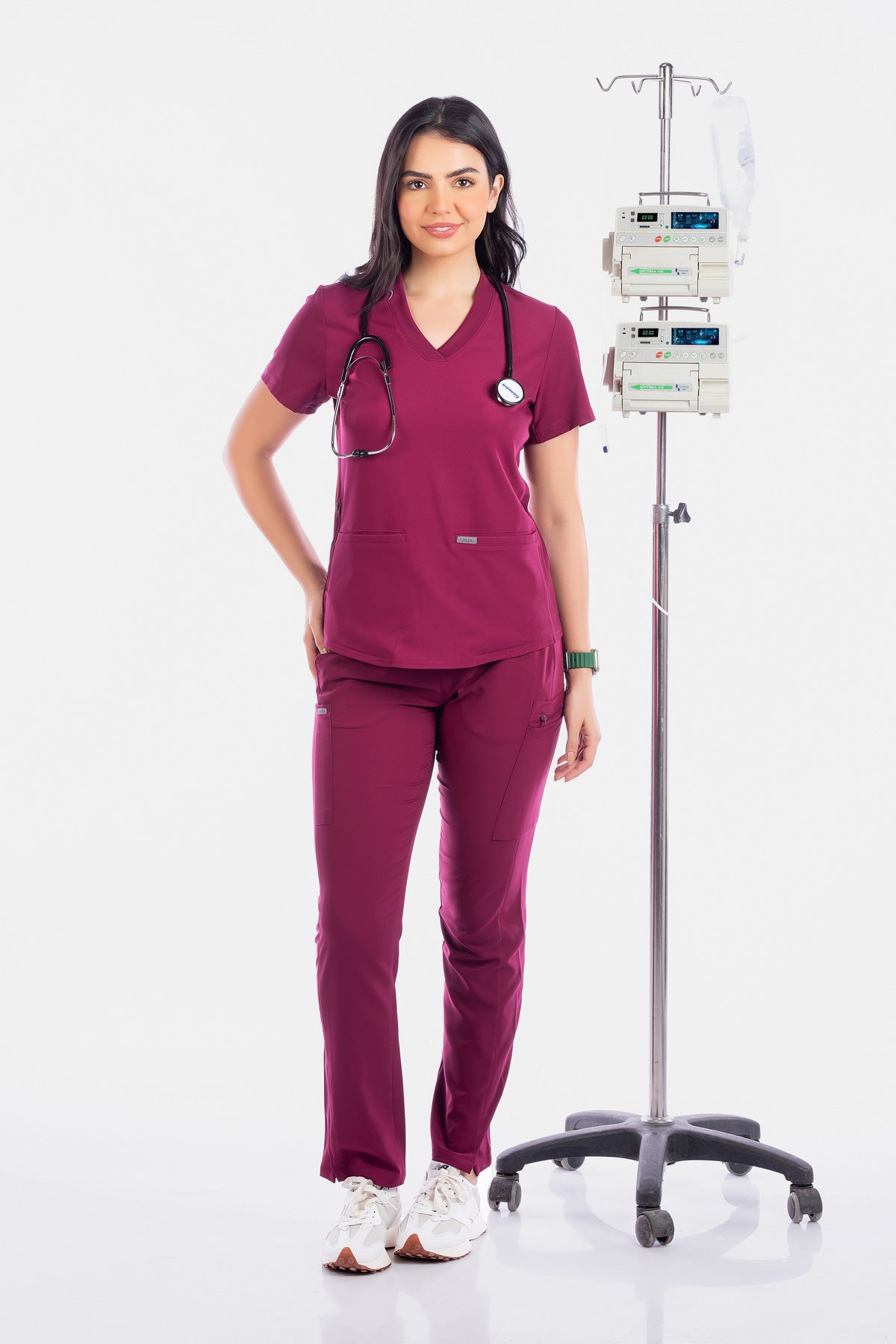 landau-forward-women-top-لاندو-فوروارد-قميص-نسائي-1-WINE