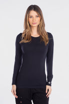 white-cross-v-tess-women-top-وايت-كروس-فيتيس-قميص-نسائي-2-BLACK