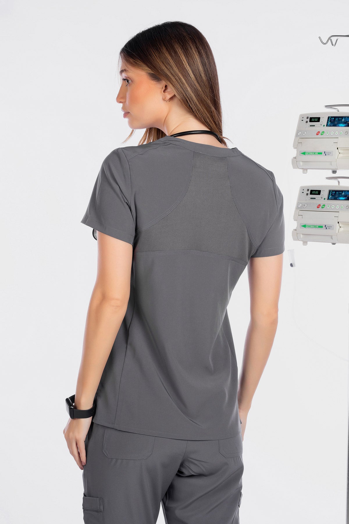 white-cross-fit-scrubs-female1-SURGICAL GREEN