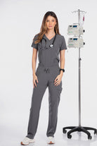white-cross-fit-scrubs-female-SURGICAL GREEN