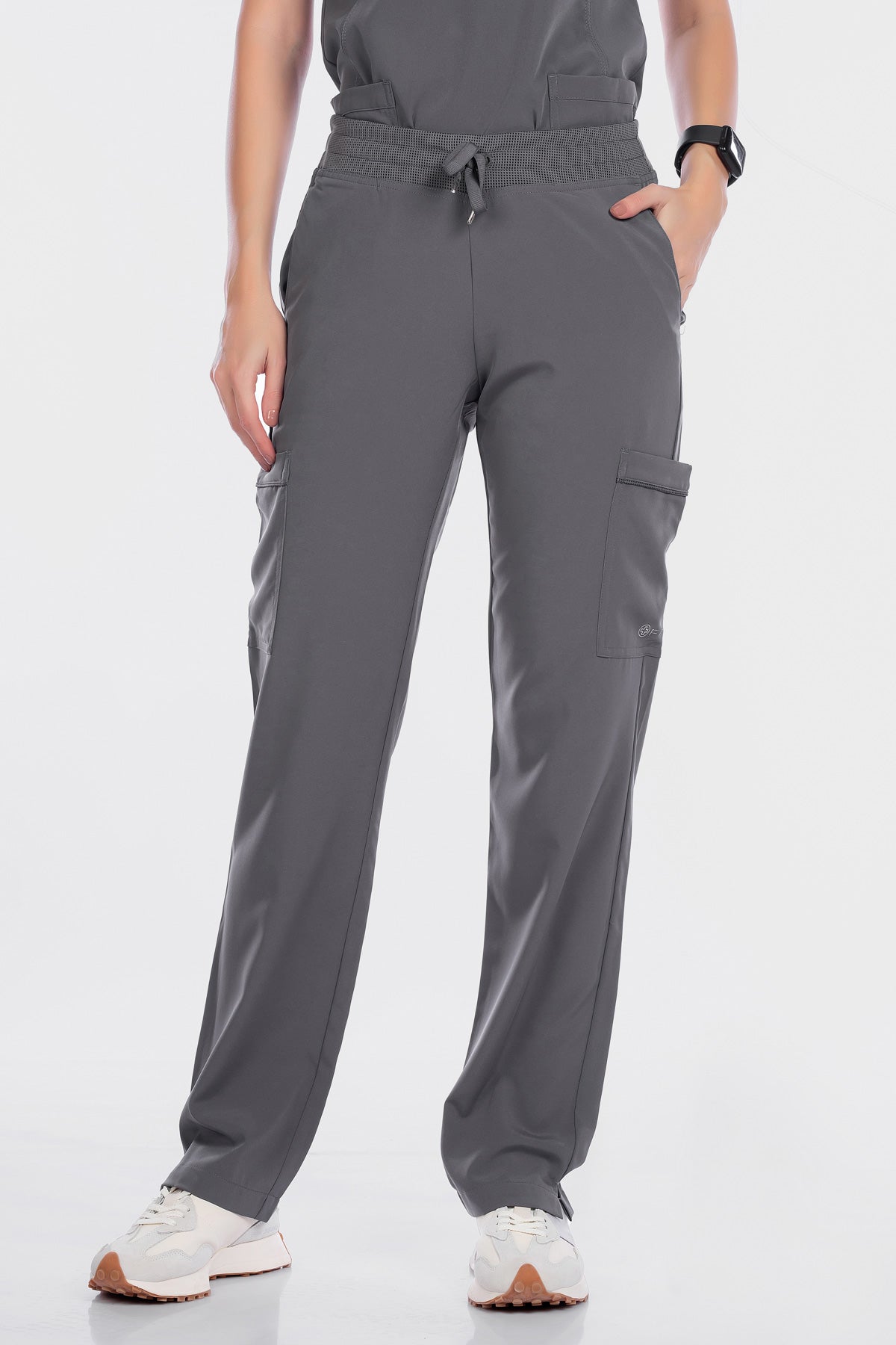 white-cross-fit-scrubs-female-CIELBLUE