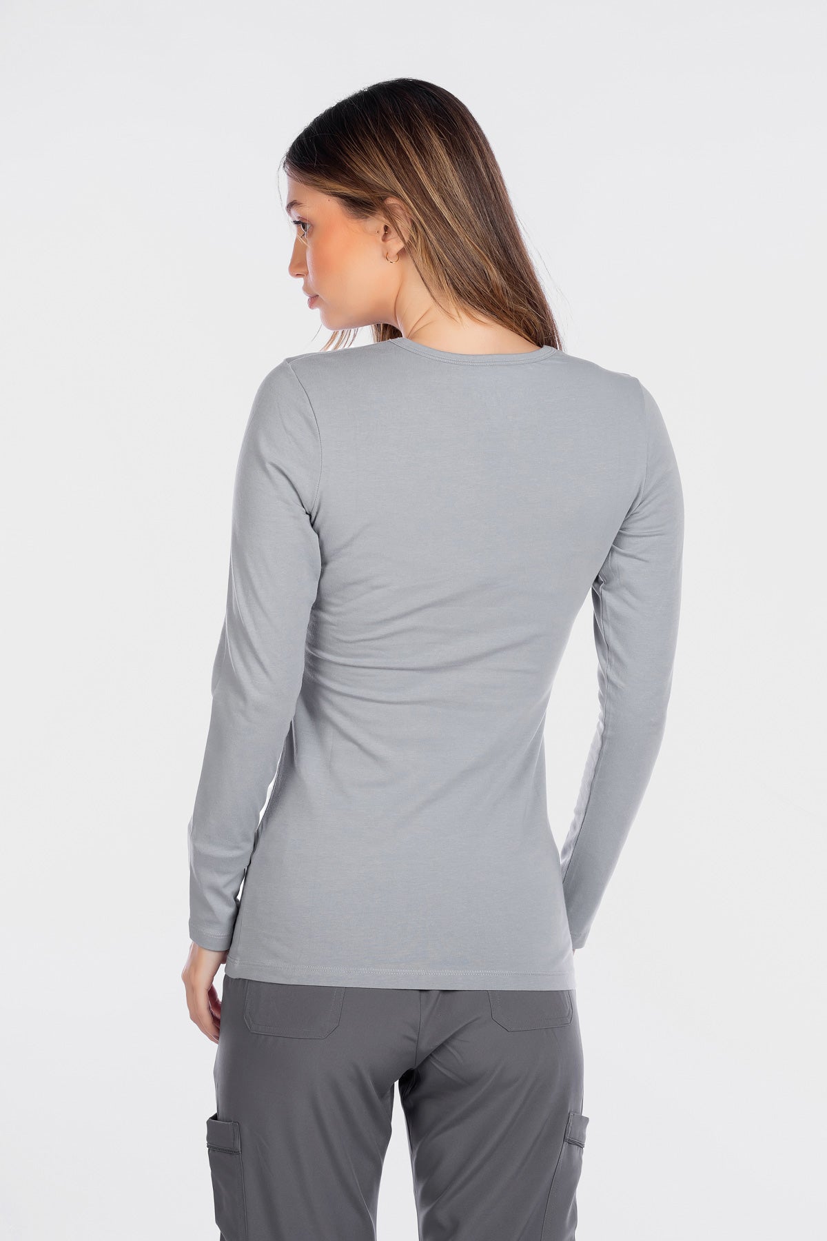 white-cross-v-tess-women-top-وايت-كروس-فيتيس-قميص-نسائي-2-GRAY