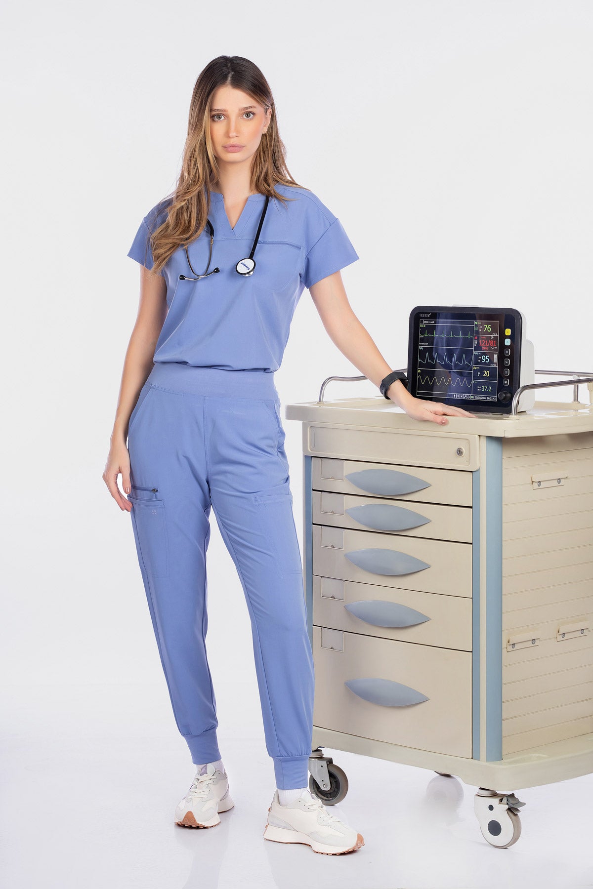 white-cross-v-tess-women-pant-وايت-كروس-فيتيس-بنطلون-نسائي-SURGICAL GREEN