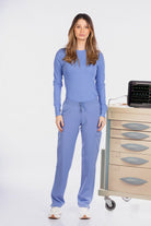 white-cross-fit-scrubs-female-BABY BLUE