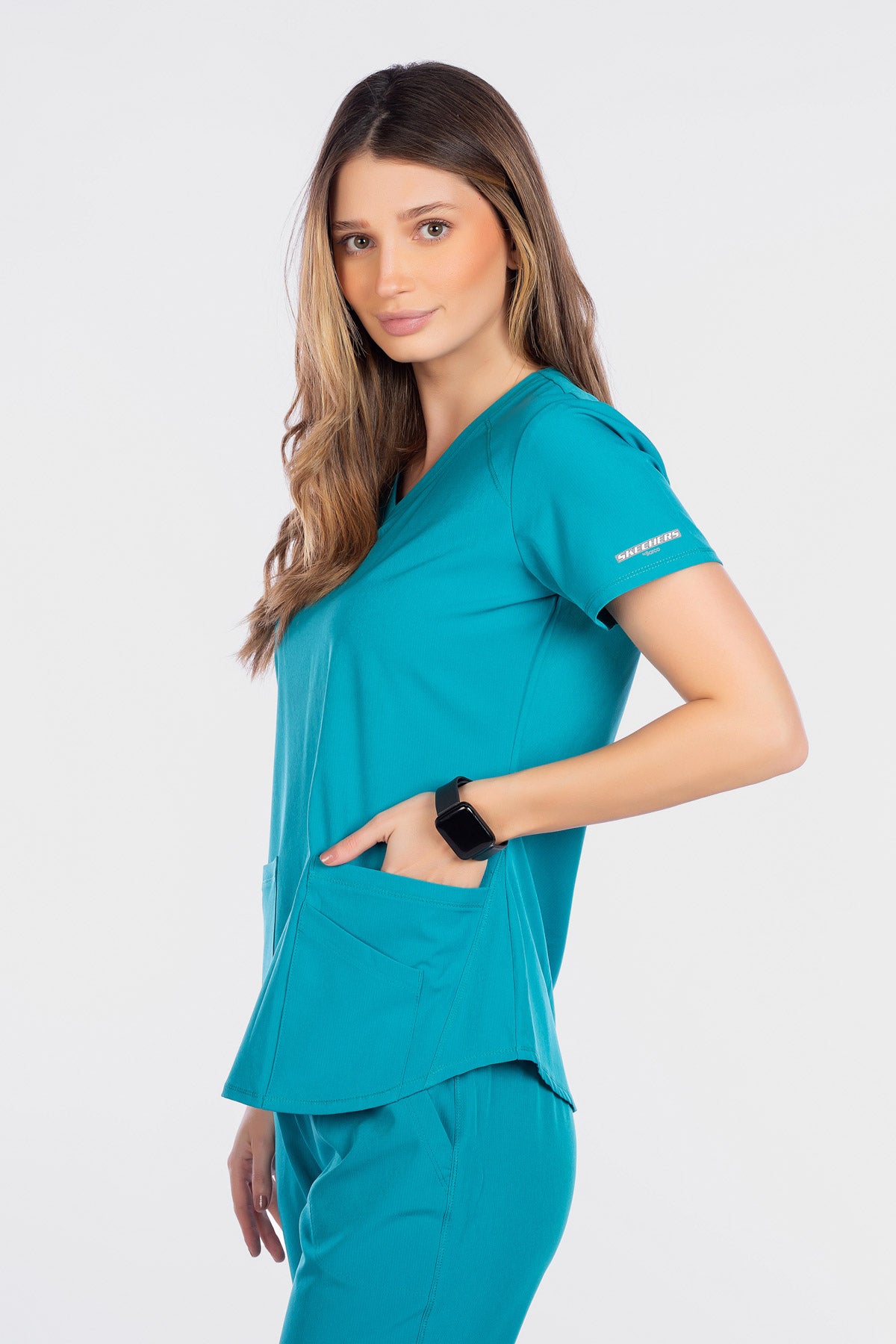 skechers-scrubs-for-female-CIELBLUE