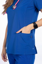 white-cross-fit-scrubs-female1-NAVY