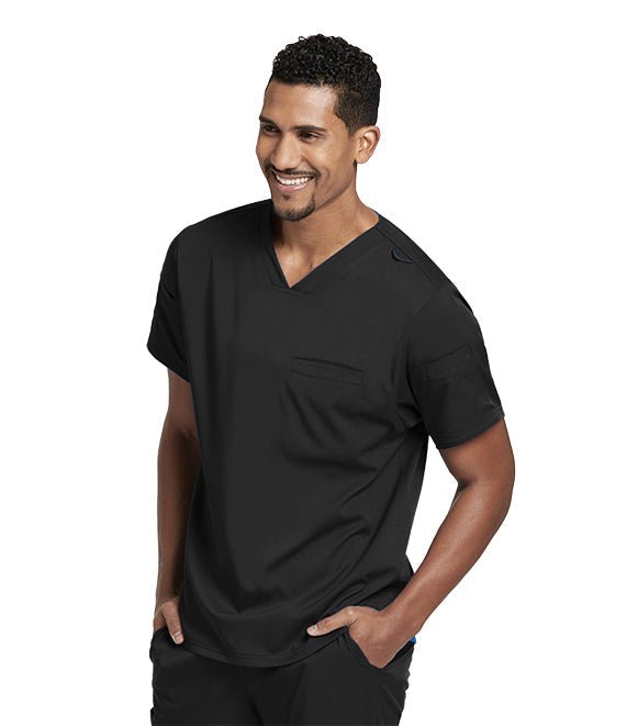 barco-spandex-scrubs-malegrst009-BLACK
