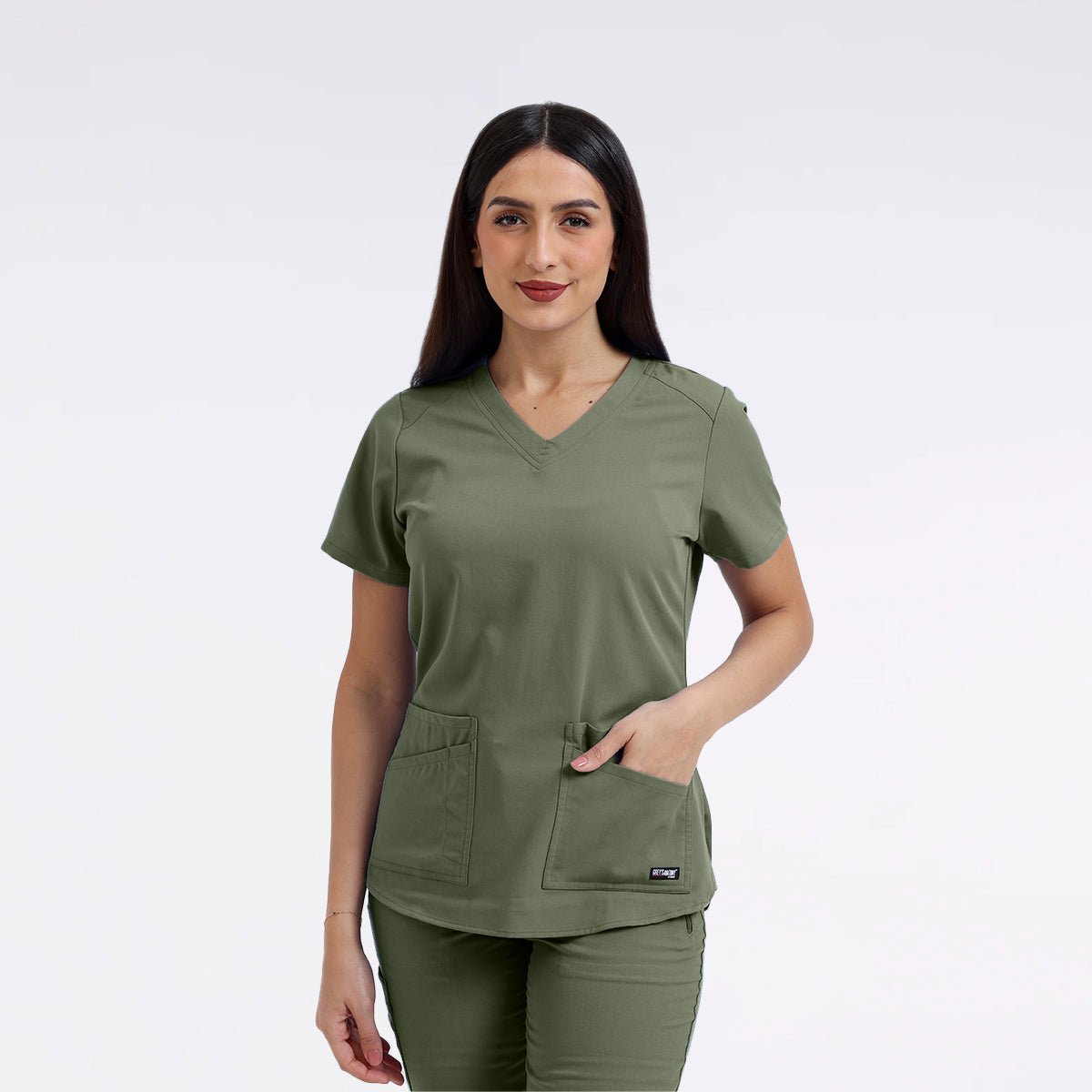 barco-spandex-scrubs-femalegrst011-BLACK