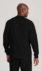 react-m5pkt-zip-front-warm-up-BLACK