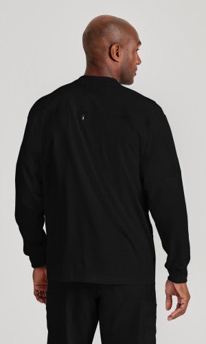 react-m5pkt-zip-front-warm-up-BLACK