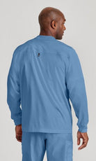react-m5pkt-zip-front-warm-up-CIELBLUE