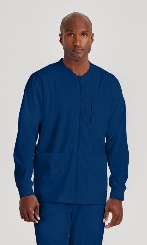 GREY'S ANATOMY SPANDEX REACT 5-POCKET WARM-UP MEN JACKET GRSW871