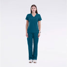landau-proflex-vneck-top-لاندو-بروفلس-قميص-نسائي-GRAY