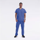 landau-proflex-men-vneck-top-لاندو-بروفلس-قميص-رجالي-CIELBLUE