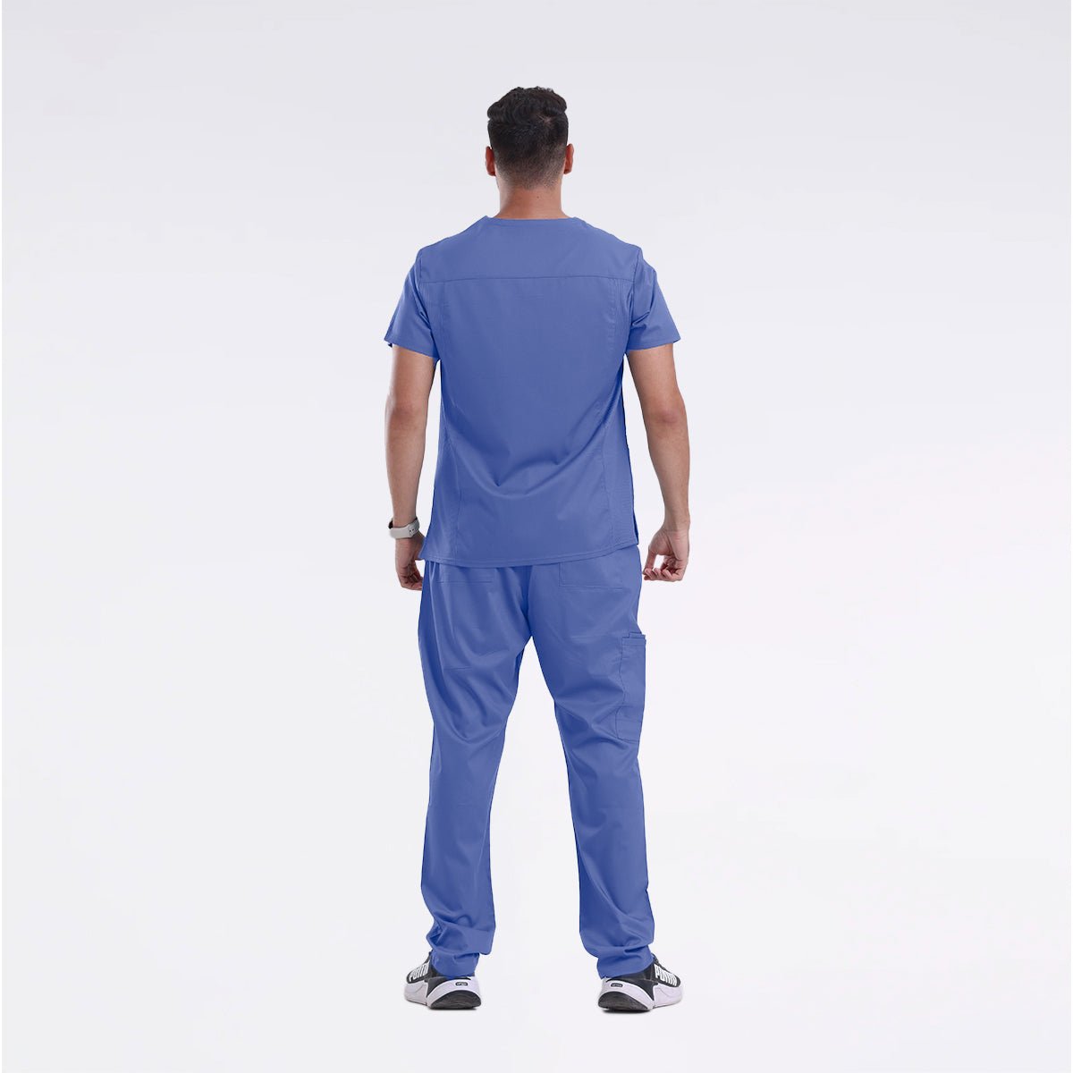 landau-proflex-men-vneck-top-لاندو-بروفلس-قميص-رجالي-CIELBLUE