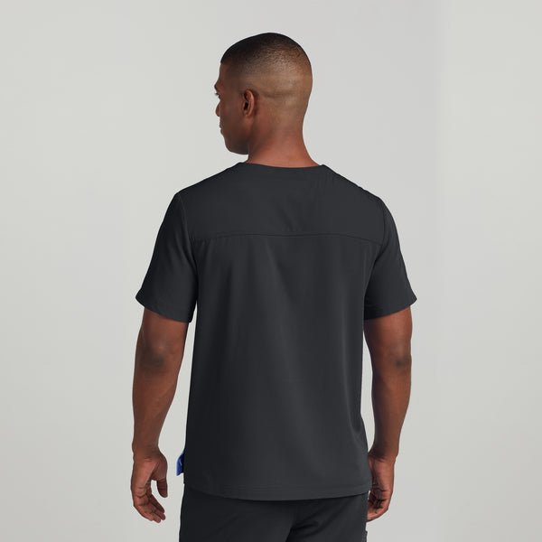 white-cross-crft-men-v-nck-top-NAVY