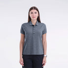 STEEL female polo from medelita