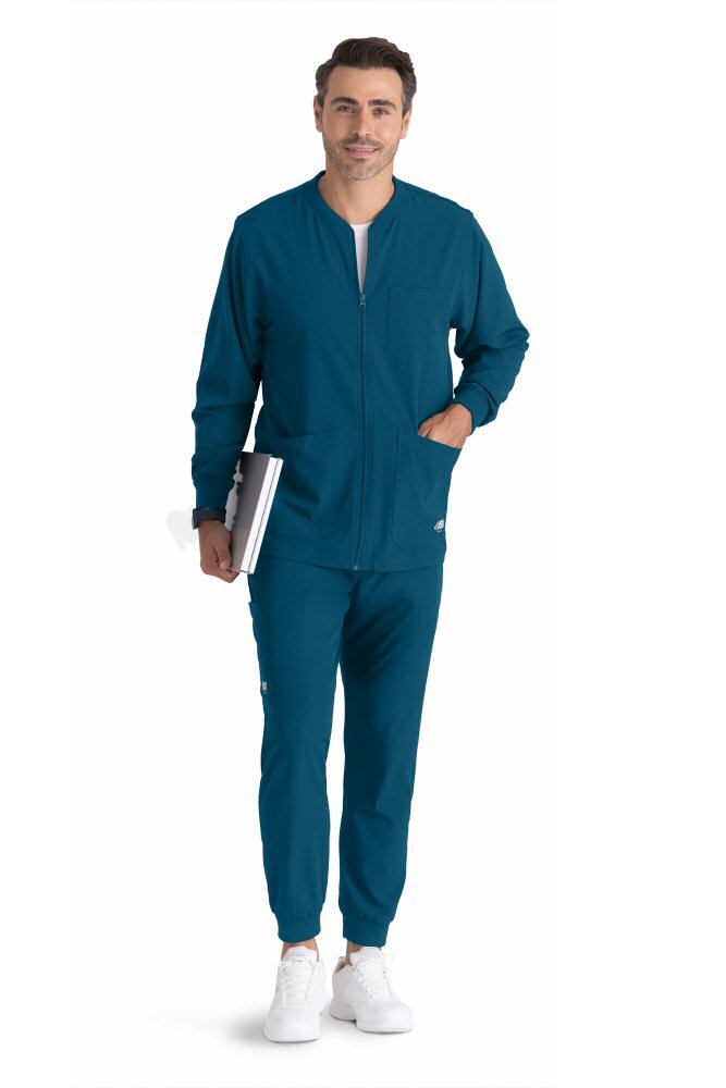 Skechers Men 3-Pocket STRETCH Warm-Up Jacket