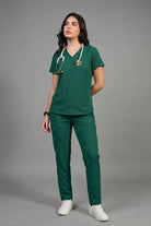ACTIVE 2 PKT V NCK TOP WOMEN - Drs Lounge