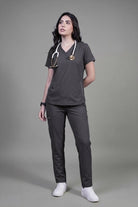 ACTIVE 2 PKT V NCK TOP WOMEN - Drs Lounge