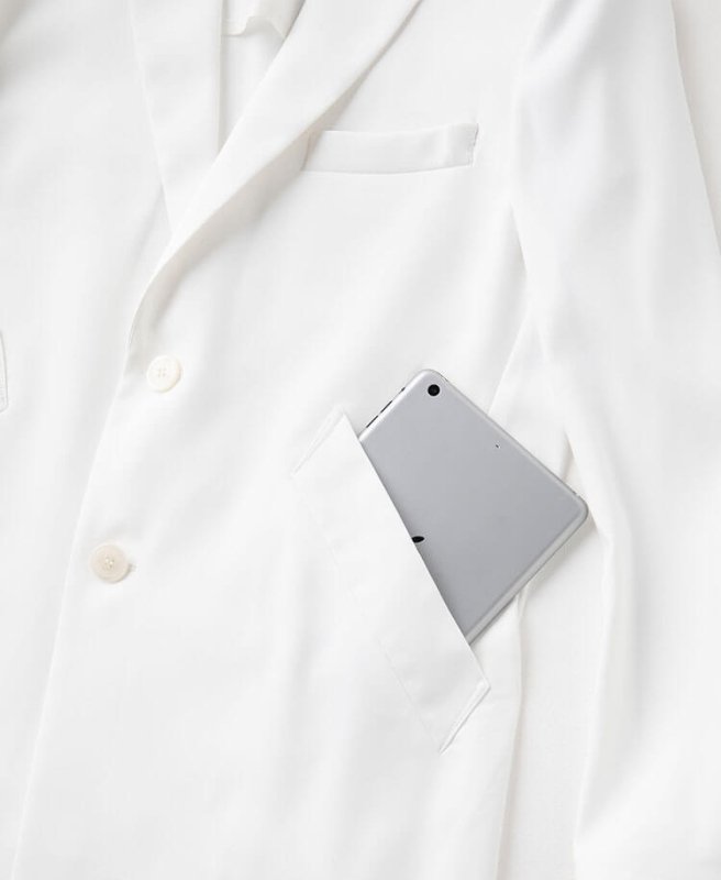 CLASSICO MEN'S LAB COAT LIGHTWEIGHT SHORT COAT - Drs Lounge