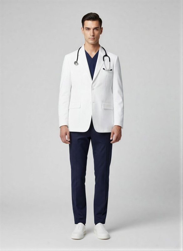 CLASSICO MEN'S LAB COAT TAILORED JACKET - Drs Lounge