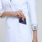 CLASSICO WOMEN FLORAL LABCOAT - Drs Lounge