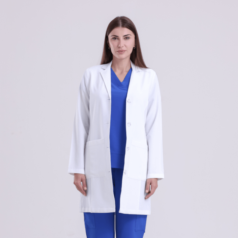 Fine Twill Female Lab coat - Drs Lounge