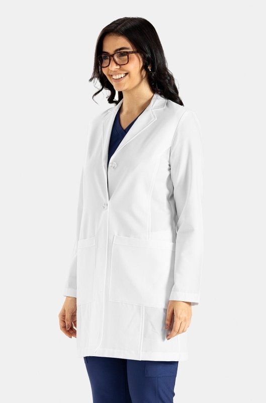 Fine Twill Female Lab coat - Drs Lounge