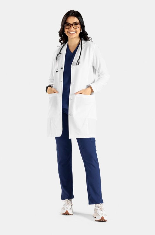 Fine Twill Female Lab coat - Drs Lounge